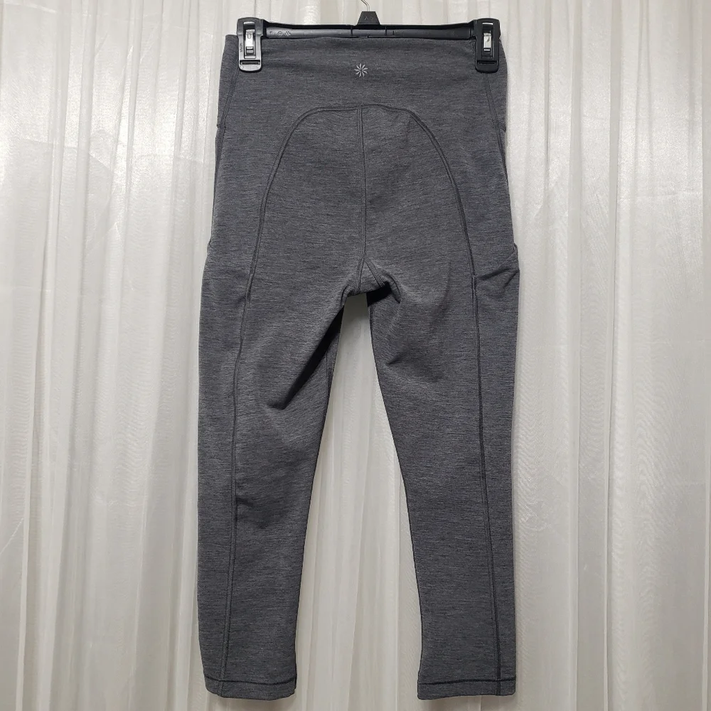 Athleta Sz XS Ultimate Stash Pocket Capri Gray - Picture 8 of 15